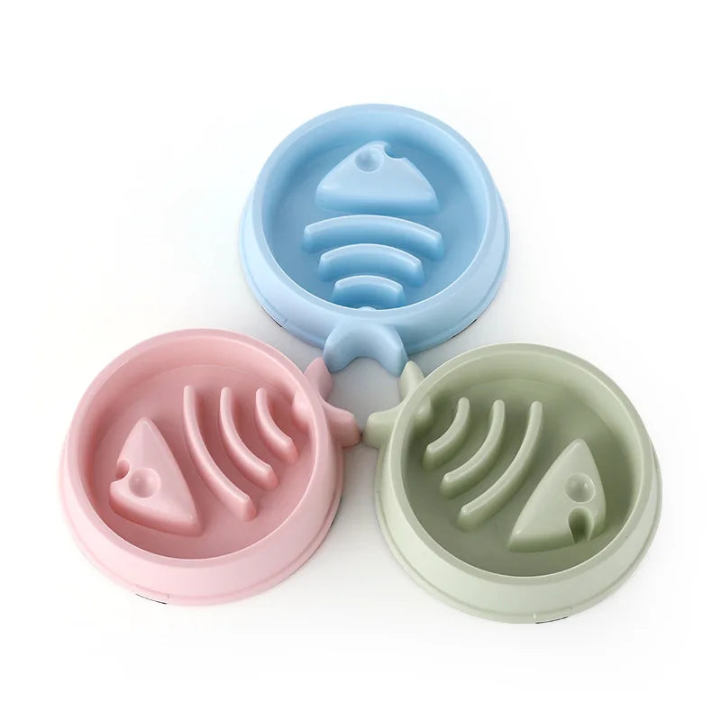 Anti-Gulping Slow Feeder for Dogs and Cats