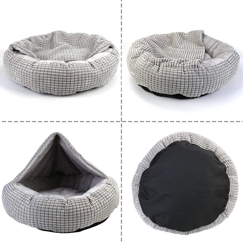 Anti-Anxiety Cave Bed for Dogs and Cats